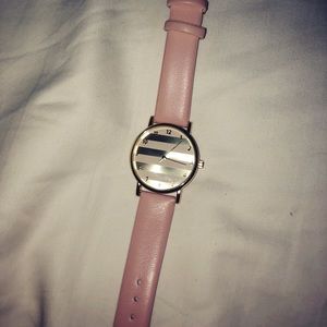 Kate spade light pink watch